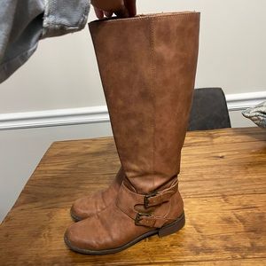 Kenneth Cole Unlisted Can You Spare Knee High Boots